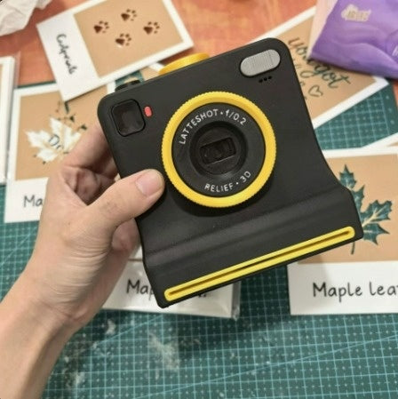 Coffee Click latte art camera in black